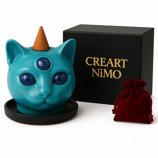 GUARDIÁN DEL AGUA - QUEMADOR INCIENSO LAPISLÁZULI